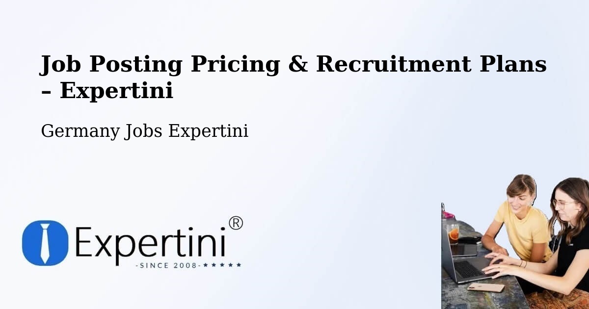 Job Posting Pricing & Recruitment Plans – Wangels - Wangels, Germany Jobs Expertini