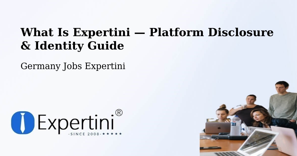 What Is Expertini — Platform Disclosure & Identity Guide – Wangels